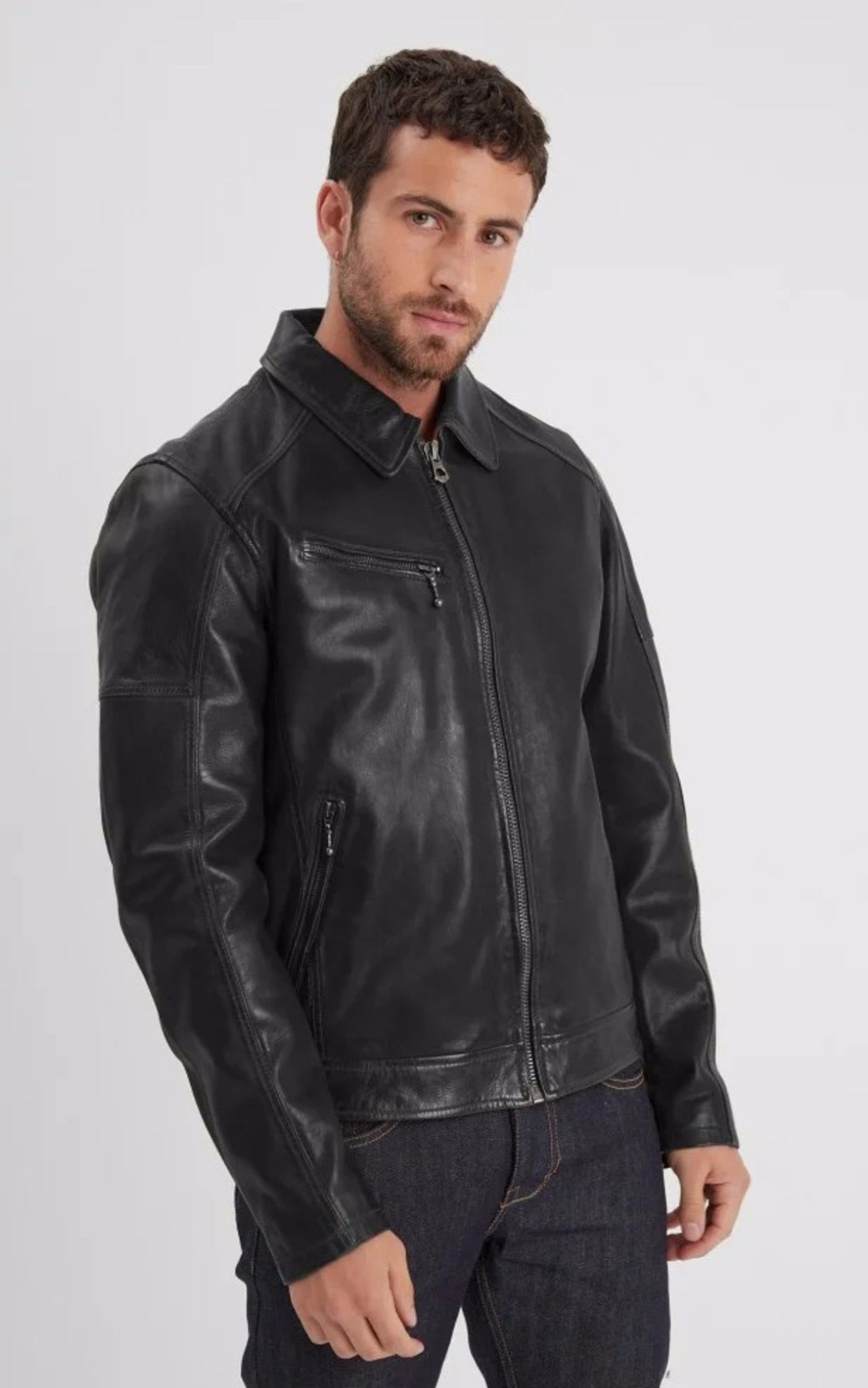 A &quot;MICK 102615&quot; Noir Daytona 73 Blouson Homme opened photo 1