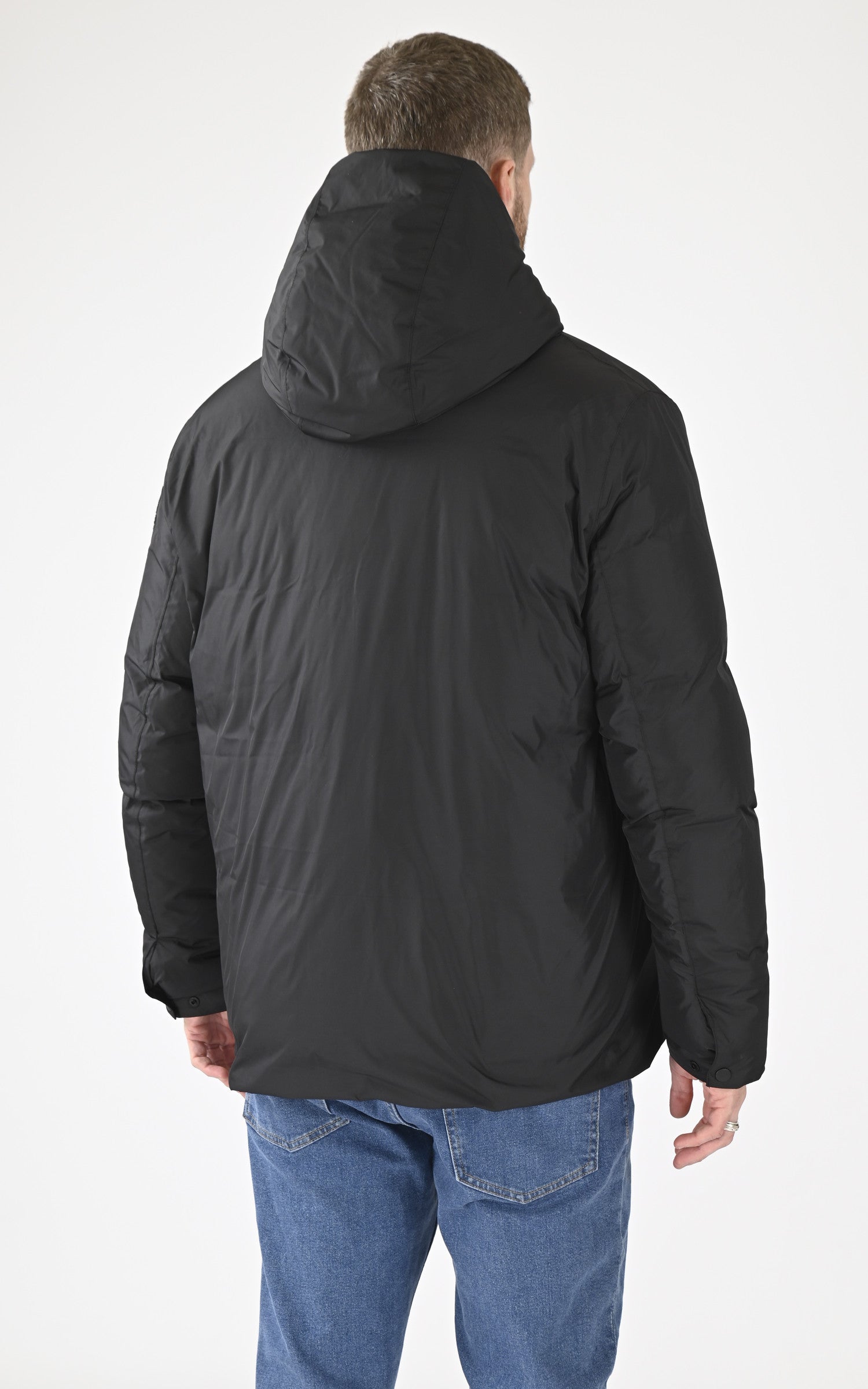 A &quot;MILO&quot; Noir Nobis Parka Homme back photo 4