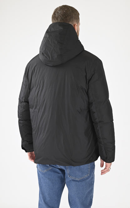 A &quot;MILO&quot; Noir Nobis Parka Homme back photo