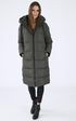 A "CAMILA 22860-3610" Kaki Rock and Blue 3/4 Doudoune Femme opened photo