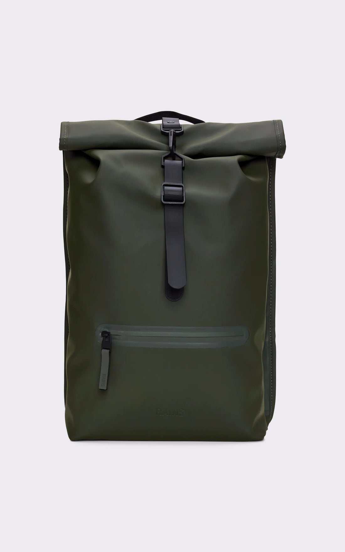 A &quot;13320 ROLLTOP RUCKSACK&quot; Kaki Rains Sac Mixte interior photo