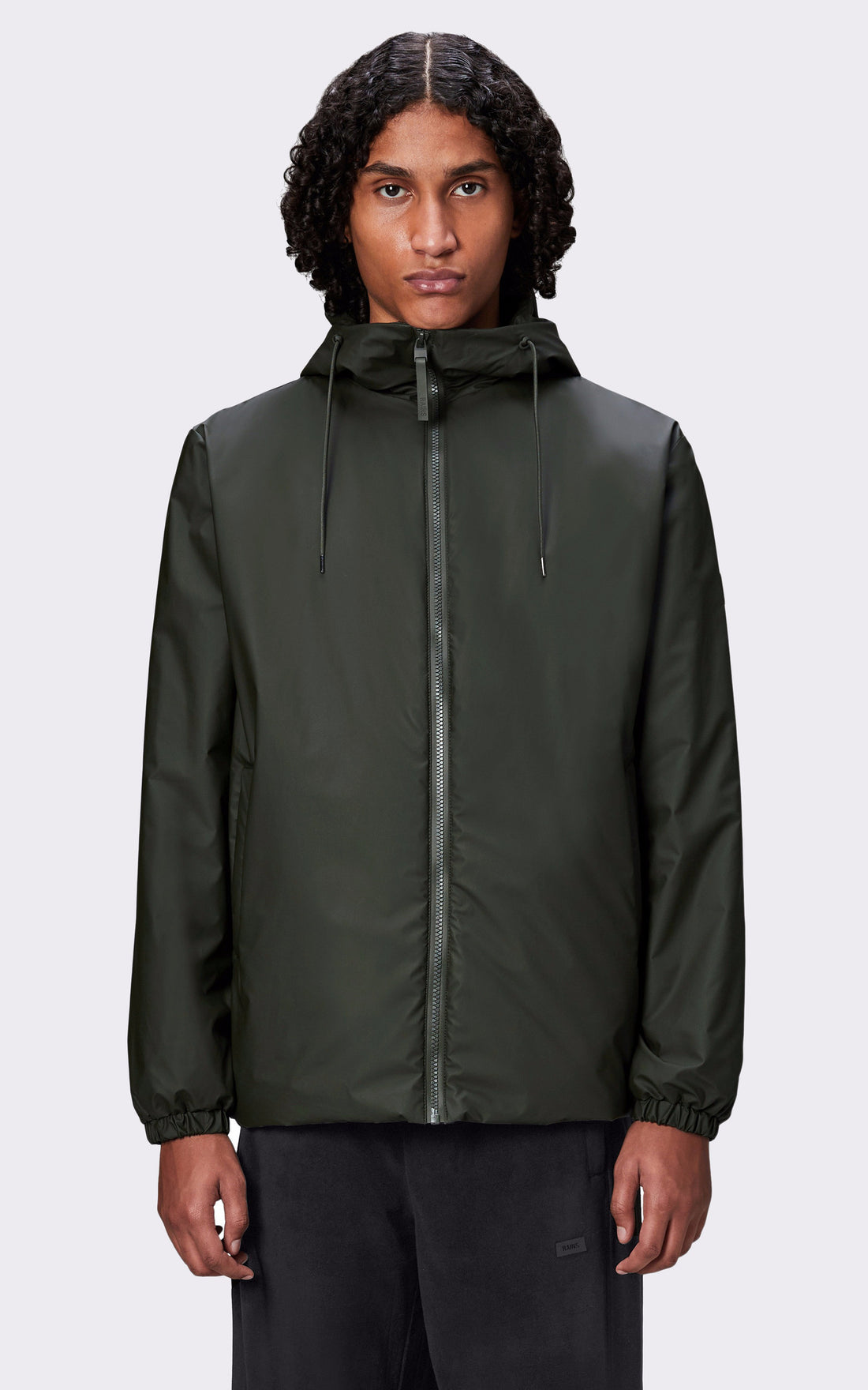 A &quot;15770 LOHJA&quot; Vert Rains Veste Mixte opened photo