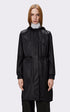 A "18550 STRING PARKA" Noir Rains 7/8 Femme opened photo