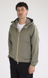 A "JACK ECO STR DOT K5127QW" Kaki K-Way Blouson Homme closed photo