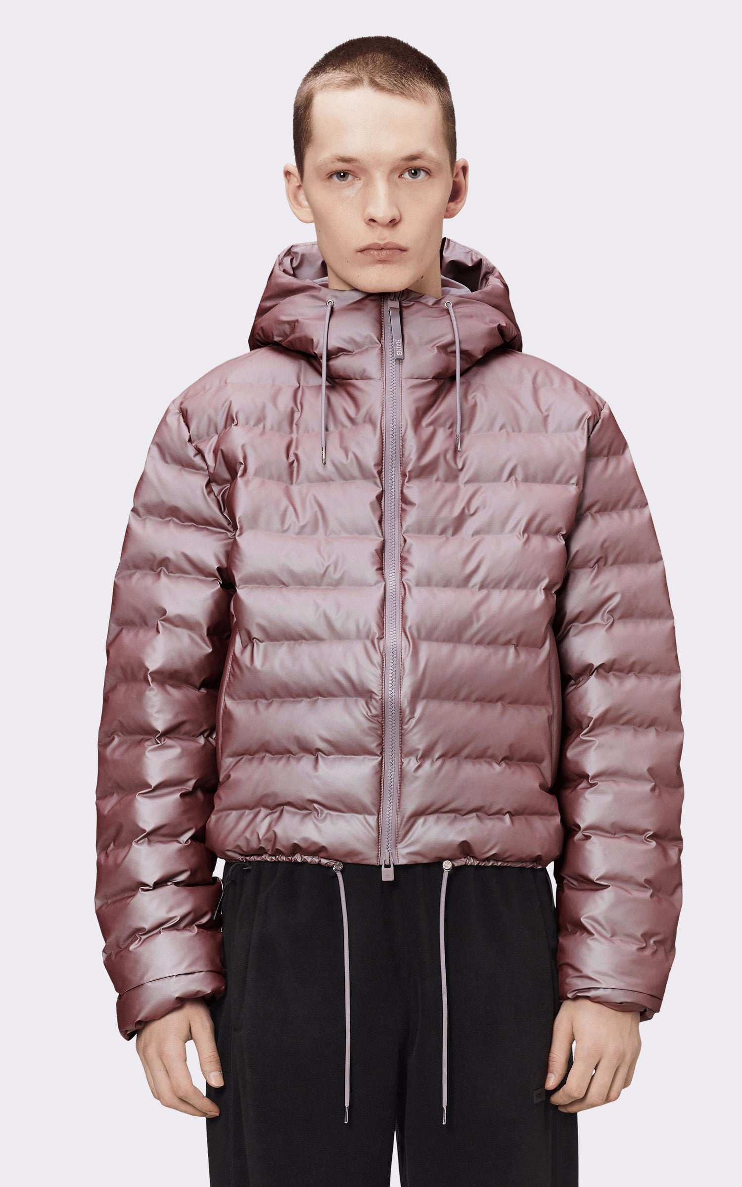 A &quot;15820 LOHJA PUFFER&quot; Violet Rains Bl Doudoune Mixte opened photo 1
