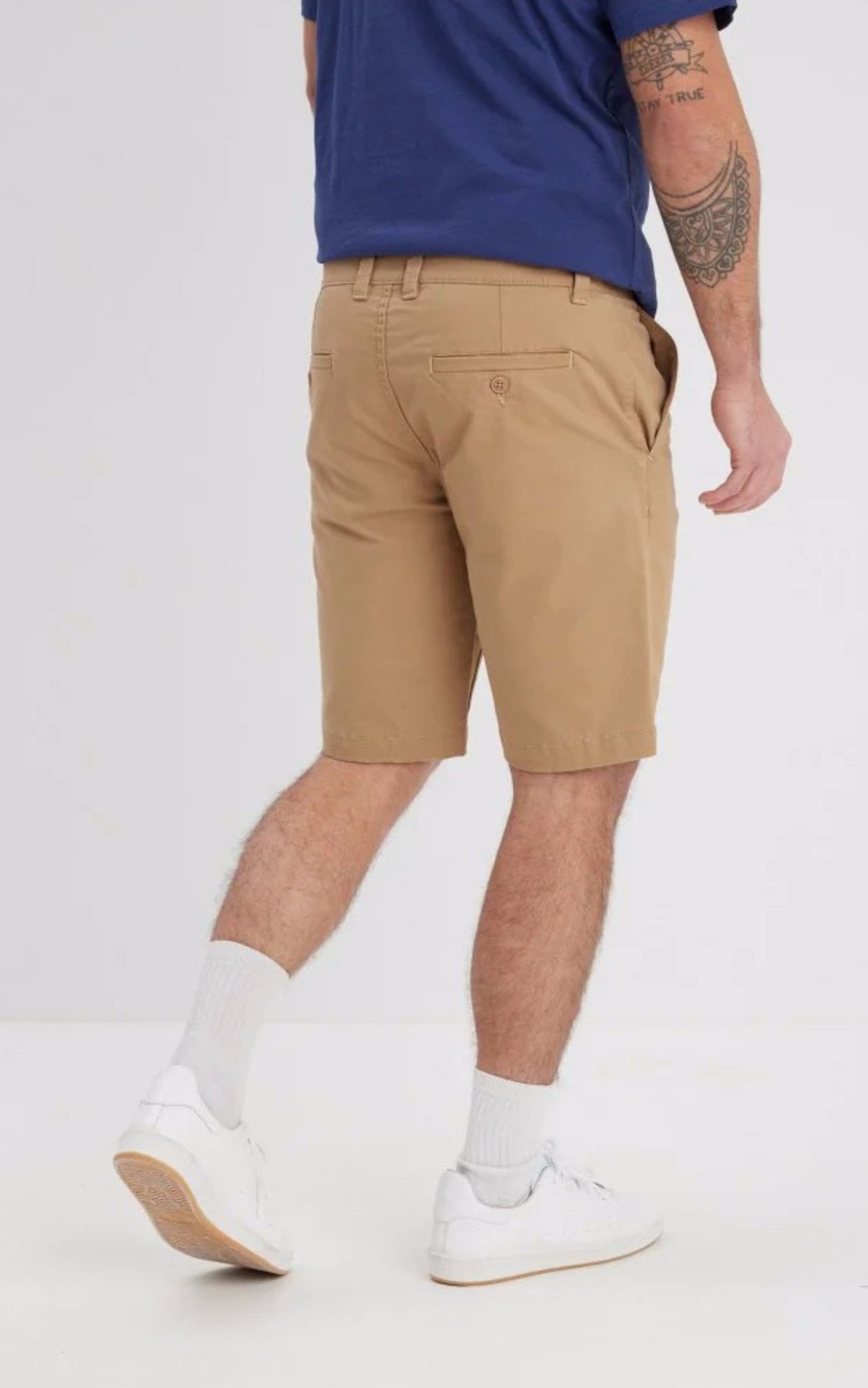 A &quot;CHINO BERMUDA 102020&quot; Beige Daytona 73 Bermuda Homme back photo 3