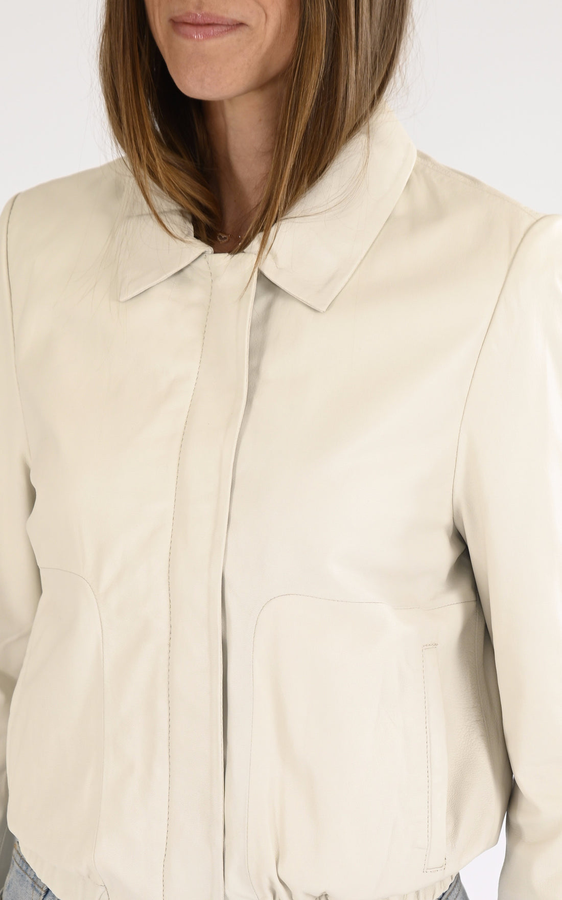 A &quot;ODESSA 65065&quot; Blanc Oakwood Blouson Femme opened photo