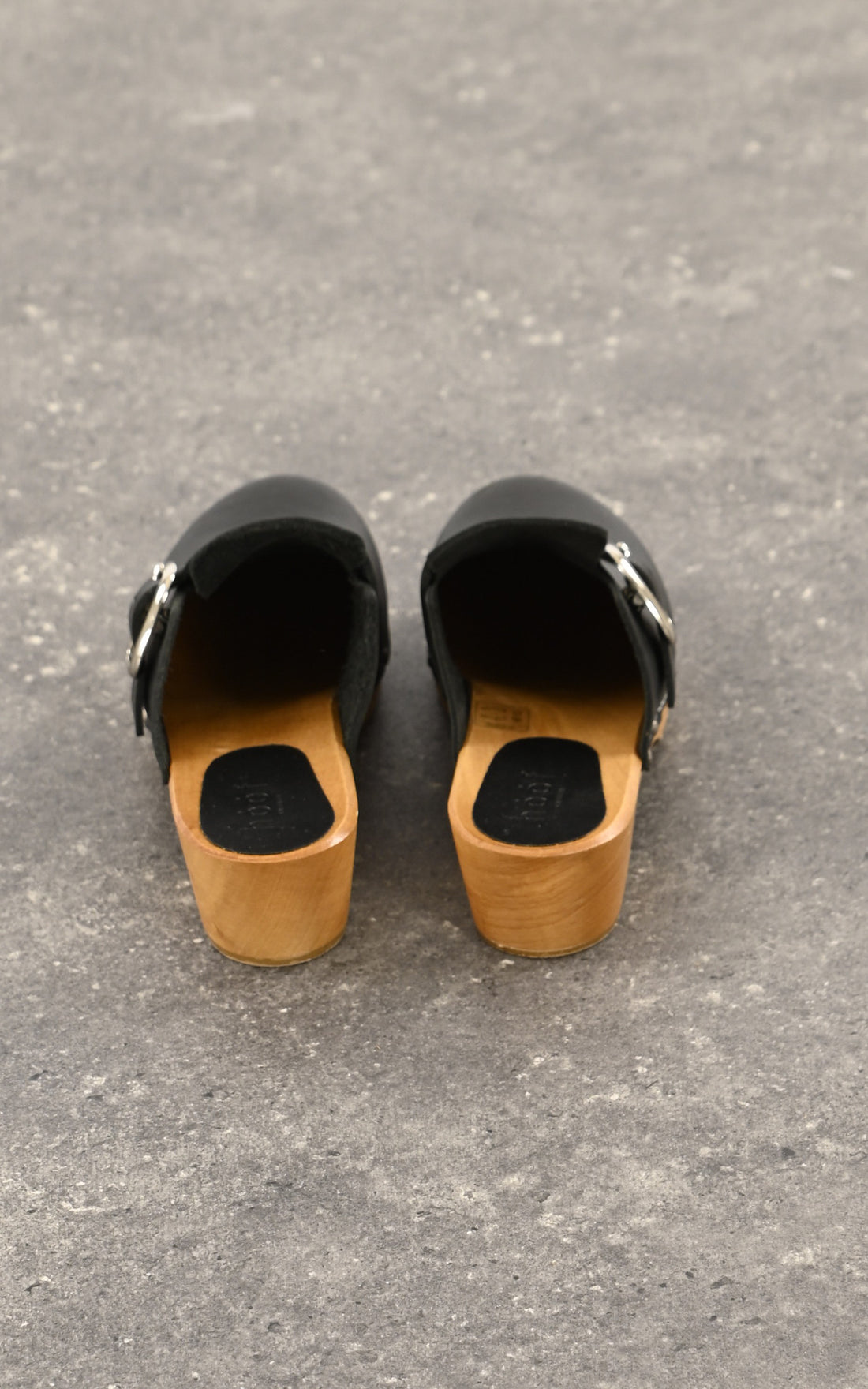 A &quot;CONSTANCE&quot; Noir Hoof sabots Femme closed photo