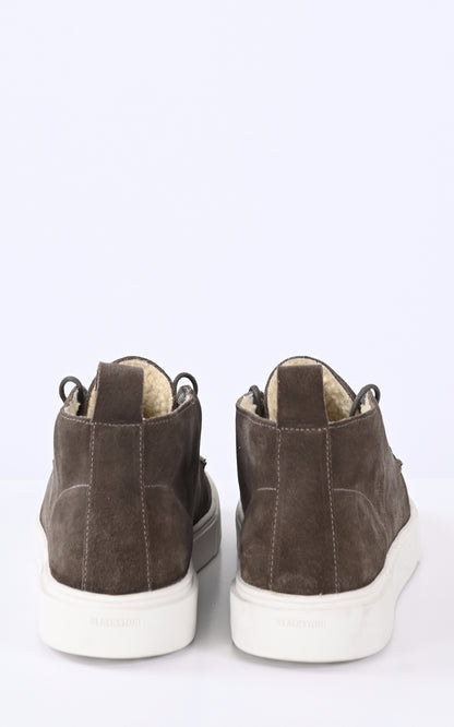 A &quot;CG183&quot; Brun Blackstone mocassin Homme back photo