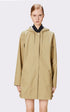 A "18050 A-LINE JACKET" Beige Rains 3/4 Femme opened photo