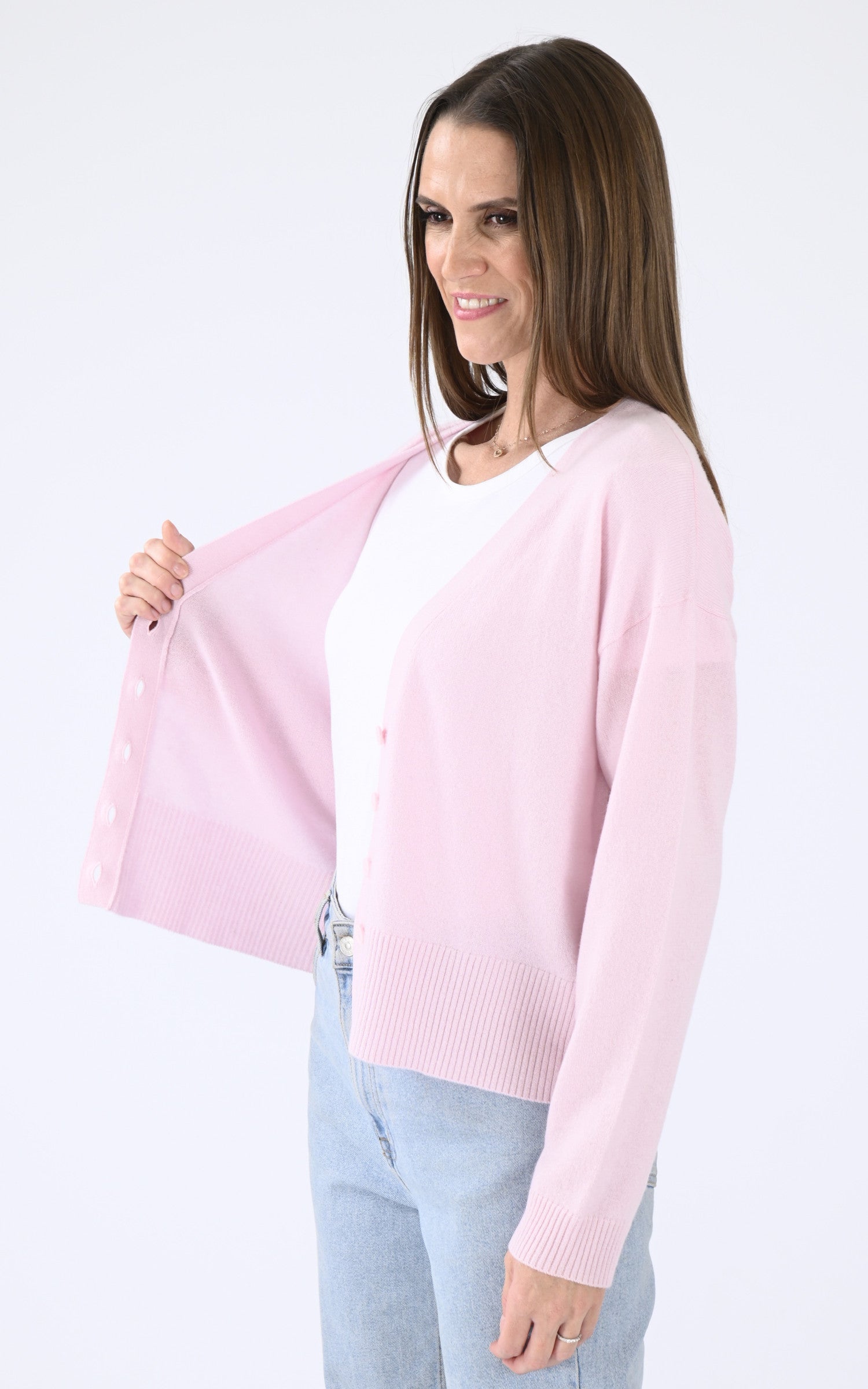 A &quot;SONORI 4401012&quot; Rose Notshy cardigan Femme interior photo