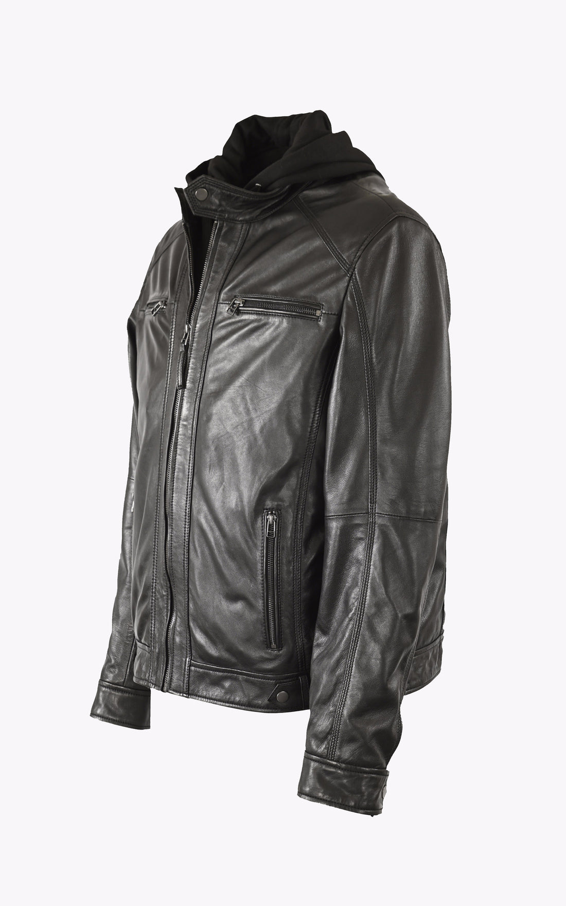 A &quot;ERIKO CAP GT&quot; Noir Serge Pariente Blouson Homme opened photo