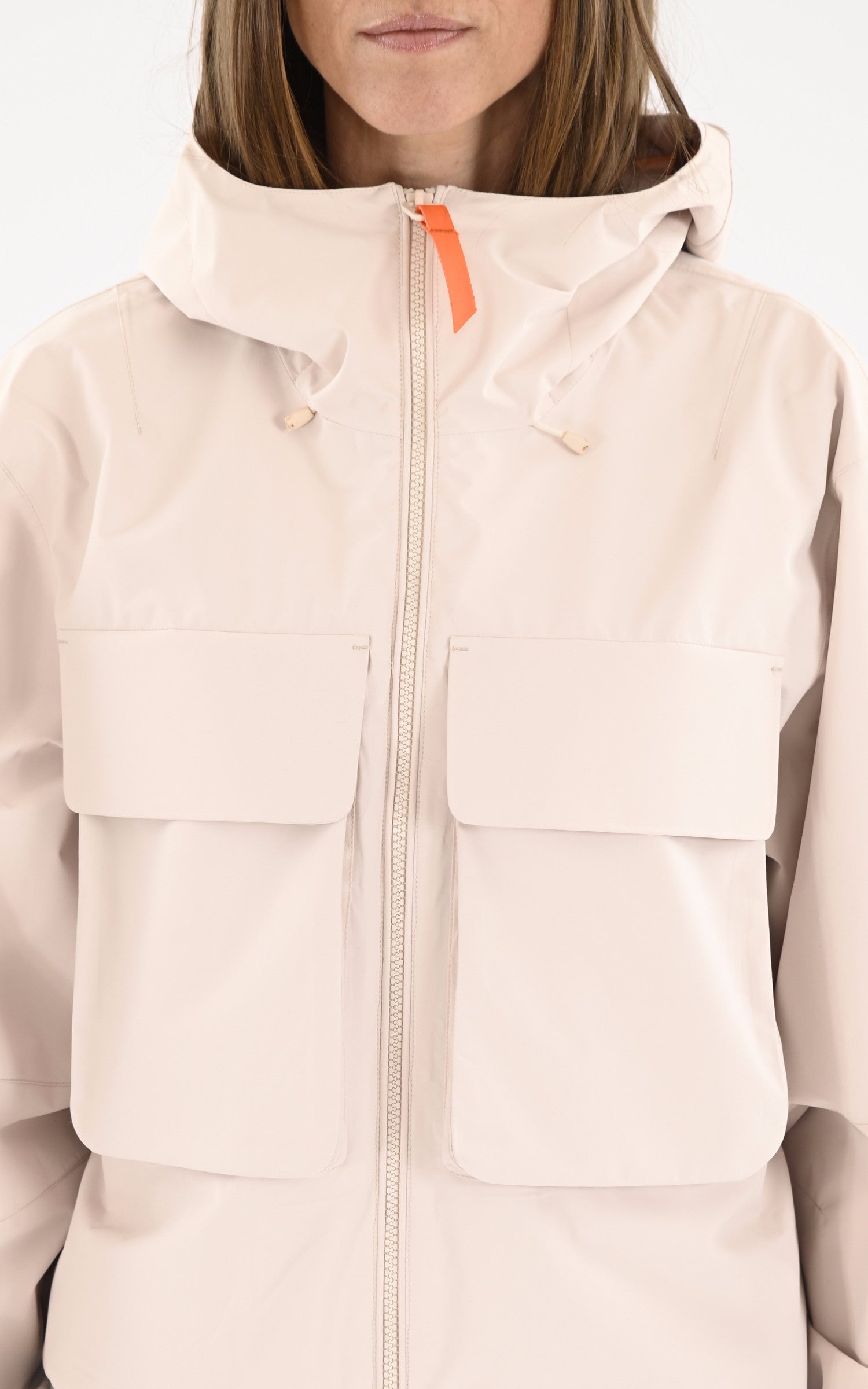 A &quot;CHIMENE&quot; Beige Gertrude Veste Femme details photo