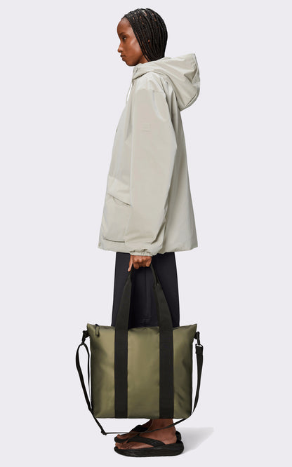 A &quot;14160 TOTE BAG MINI&quot; Kaki Rains Sac Mixte interior photo