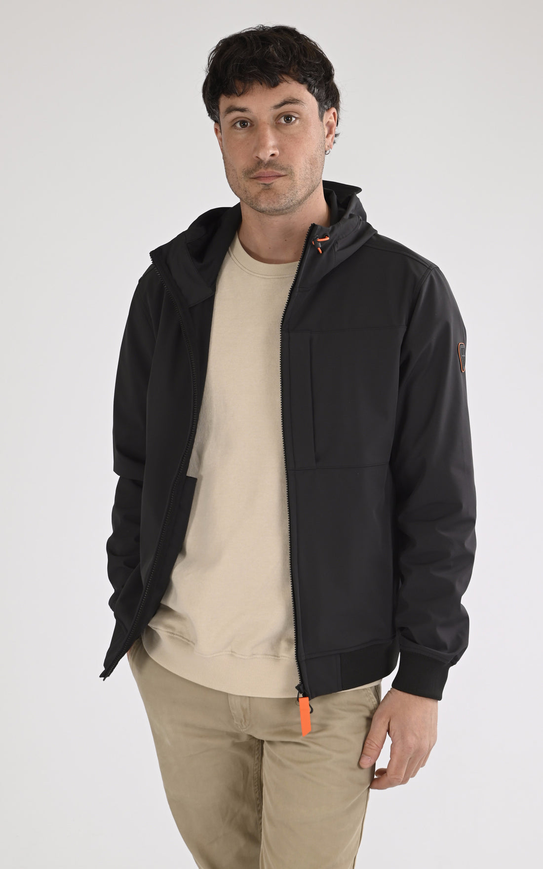 A &quot;RONALD&quot; Noir Gertrude Veste Homme opened photo