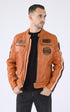 A "WARTBURG 102832" Orange Daytona 73 Blouson Homme opened photo