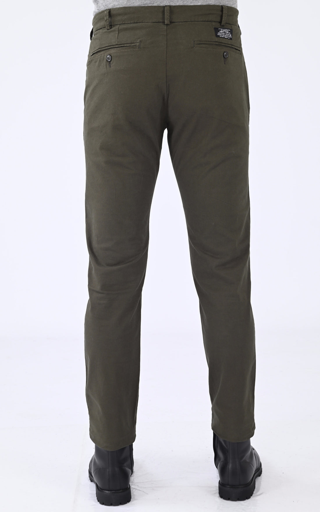 A &quot;TRJO70&quot; Kaki Schott Pantalon Homme opened photo