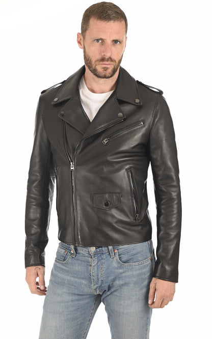 A &quot;SCARO FF&quot; Noir La Canadienne Perfecto Homme closed photo