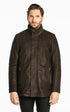 A "BALZAC 100668" Marron Daytona 73 Veste Homme opened photo