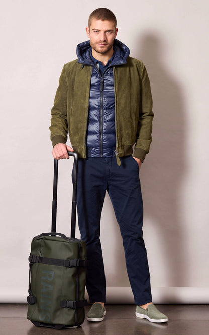 A &quot;LC300&quot; Kaki Schott Blouson Homme details photo