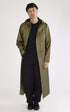 A "12120 BOLD LONGEST JACKET" Kaki Rains 7/8 Mixte opened photo