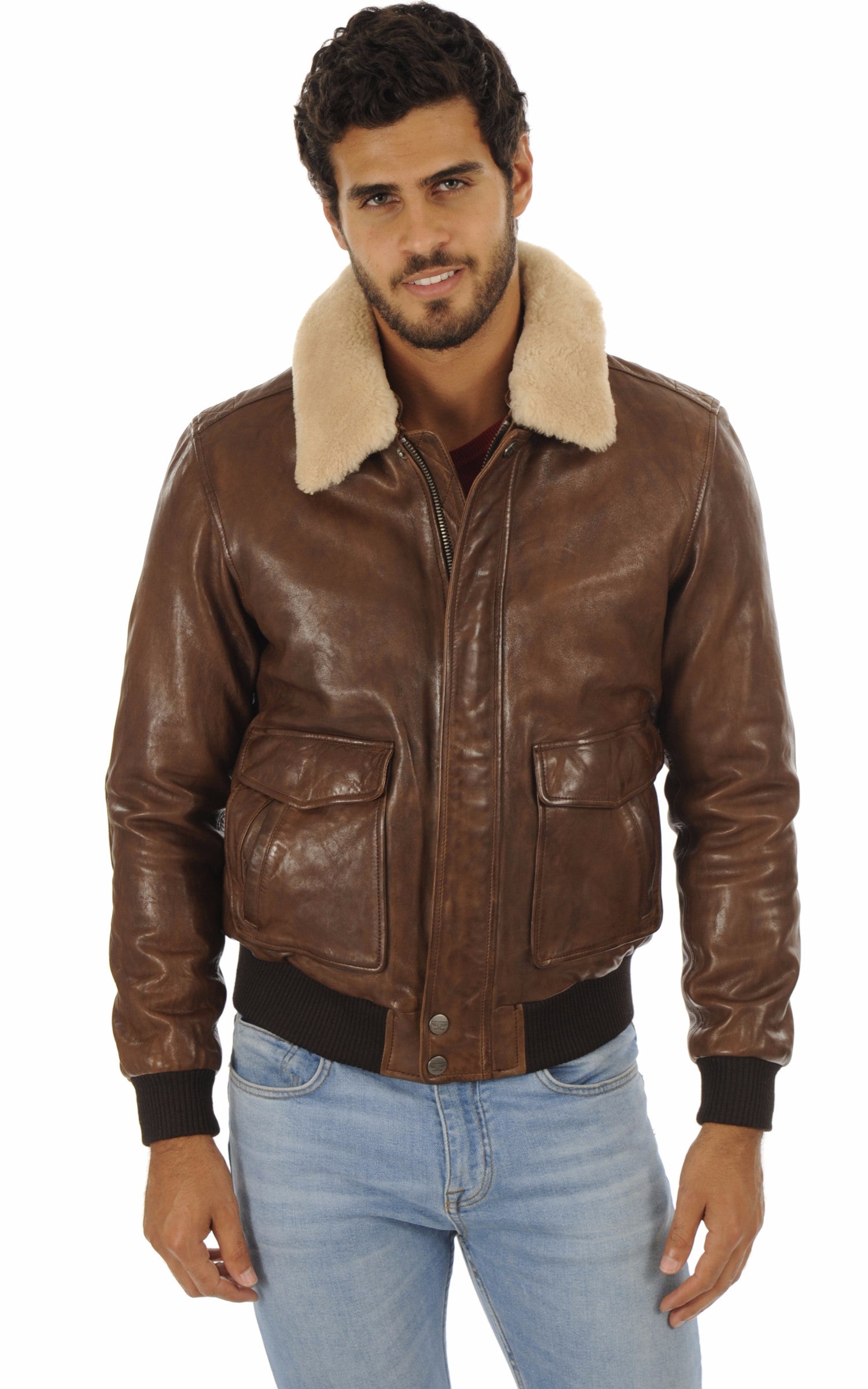 A &quot;CORSAIR 101339&quot; Marron Clair Daytona 73 Pilote Homme closed photo