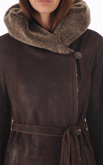 A &quot;OS9007B 100&quot; Marron La Canadienne 7/8 Femme details photo