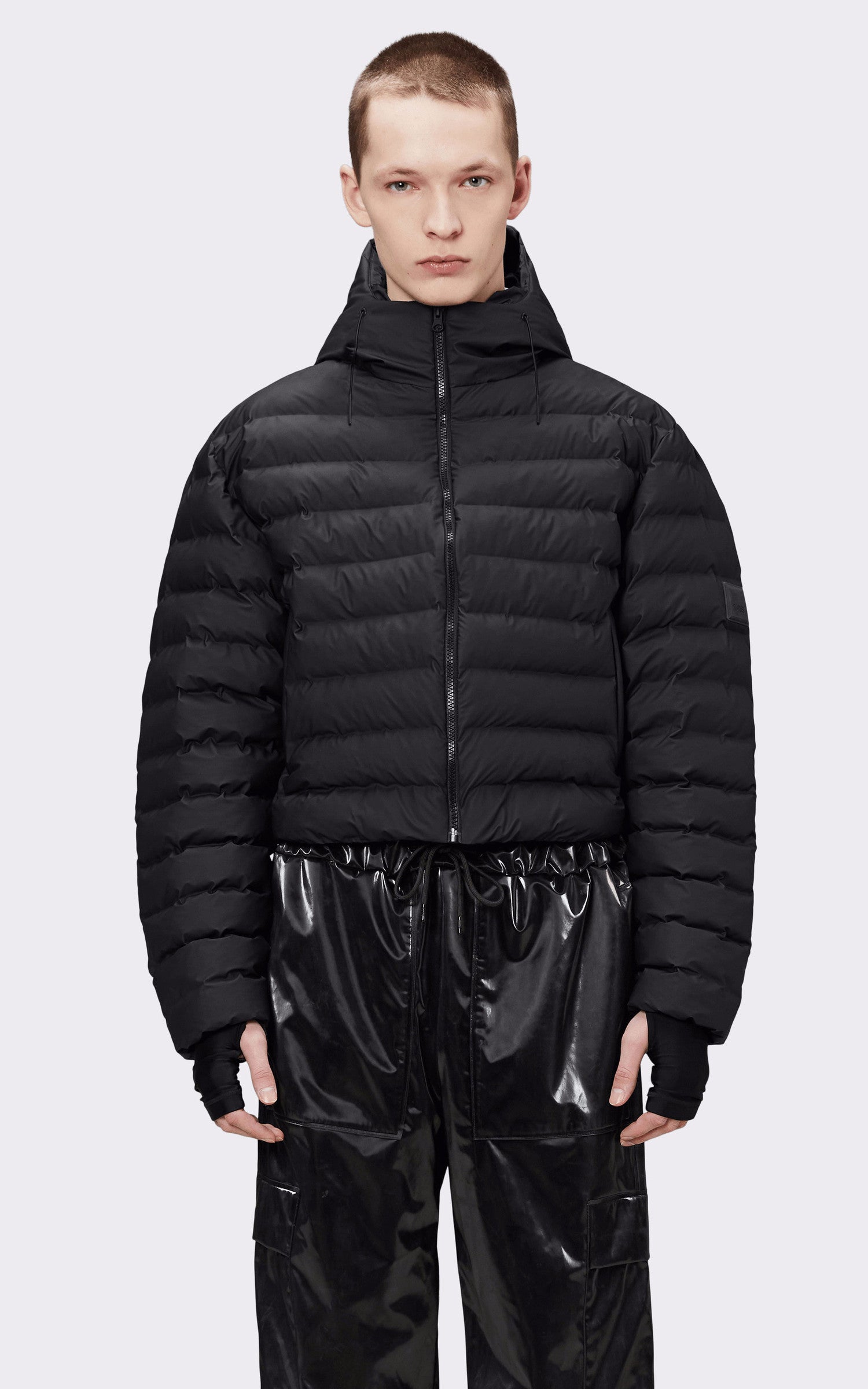 A &quot;15820 LOHJA PUFFER&quot; Black Rains Bl Doudoune Mixte opened photo 1