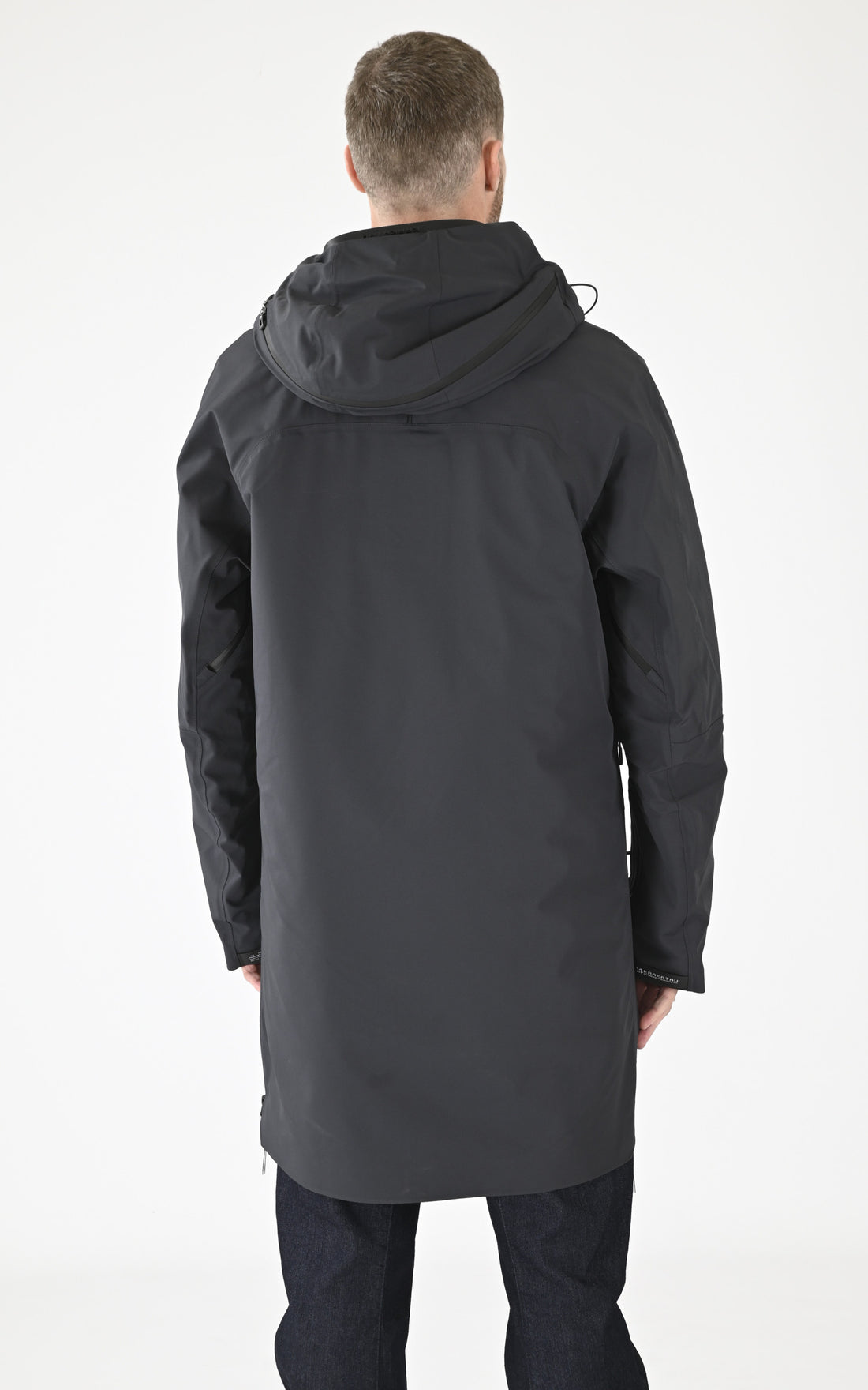 A &quot;PLANCK QM481&quot; Gris Foncé Krakatau 3/4 Parka Homme opened photo