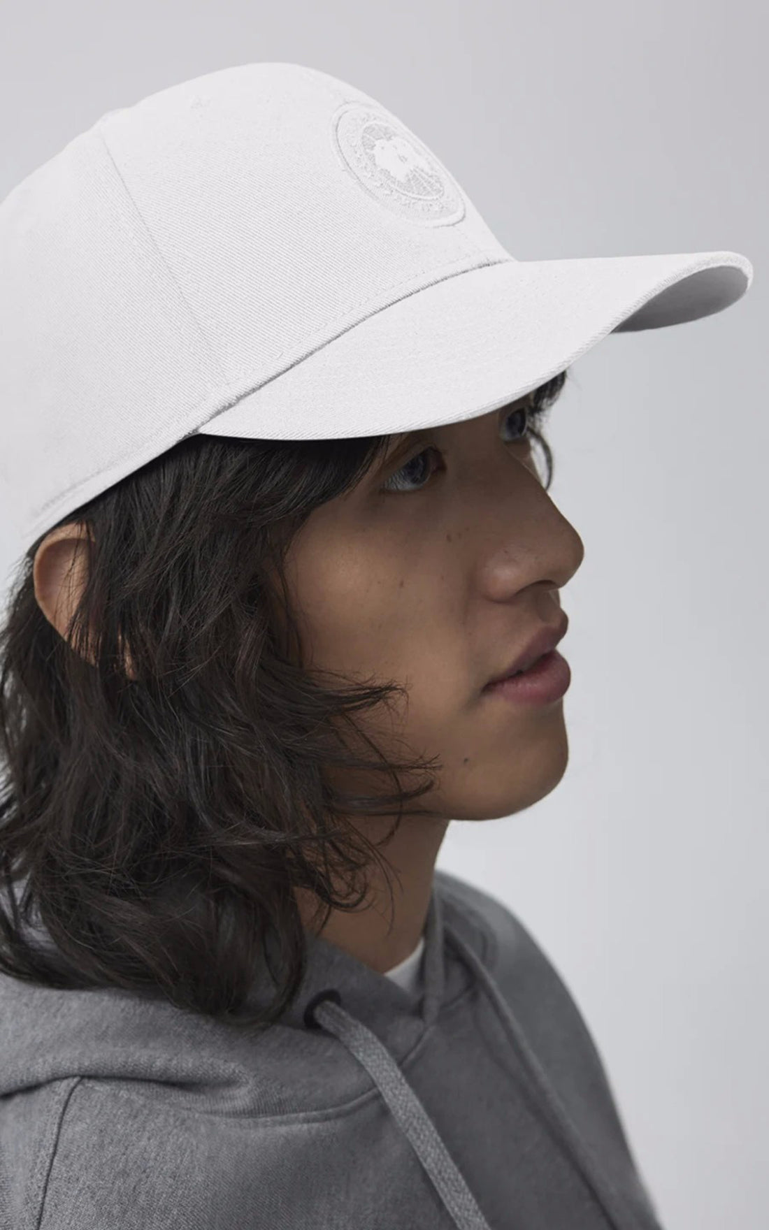 A &quot;TONAL CAP 5481U&quot; Blanc Canada Goose Casquette Mixte details photo