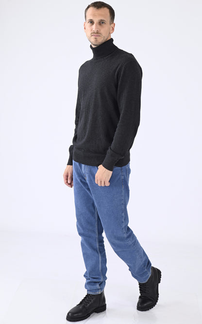 A &quot;PLBEAL4&quot; Anthracite Schott Pull Homme opened photo