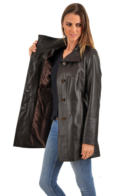 A &quot;TRIANA&quot; Marron La Canadienne 3/4 Femme interior photo