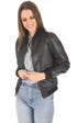 A "BOMY 102191" Noir Rose Garden Blouson Femme opened photo