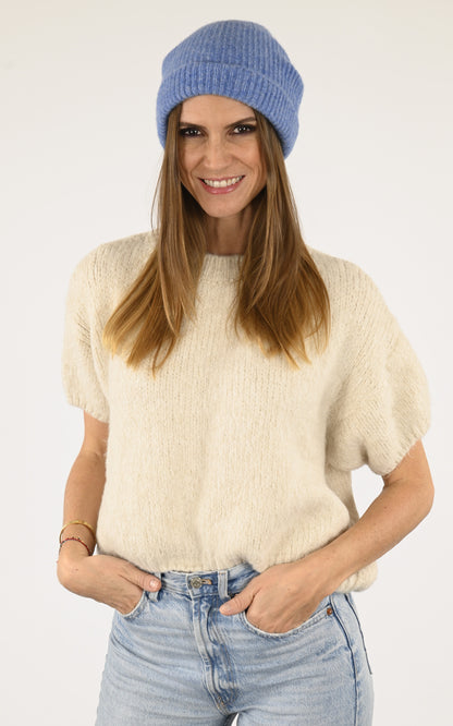 A &quot;428/145&quot; Bleu Lea Clement Bonnet Femme opened photo