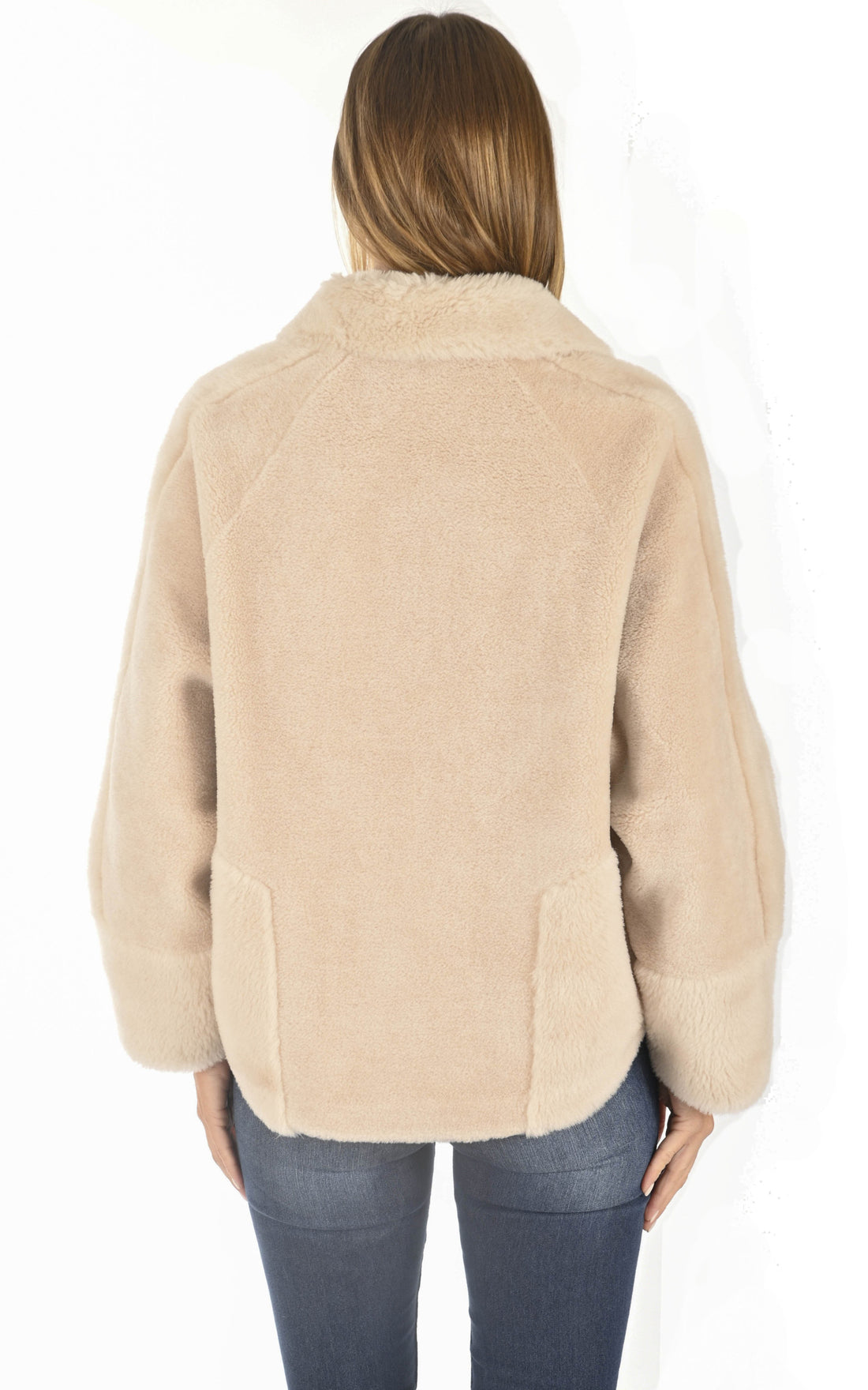 A &quot;HELENE 63748&quot; Beige Oakwood Blouson Femme closed photo