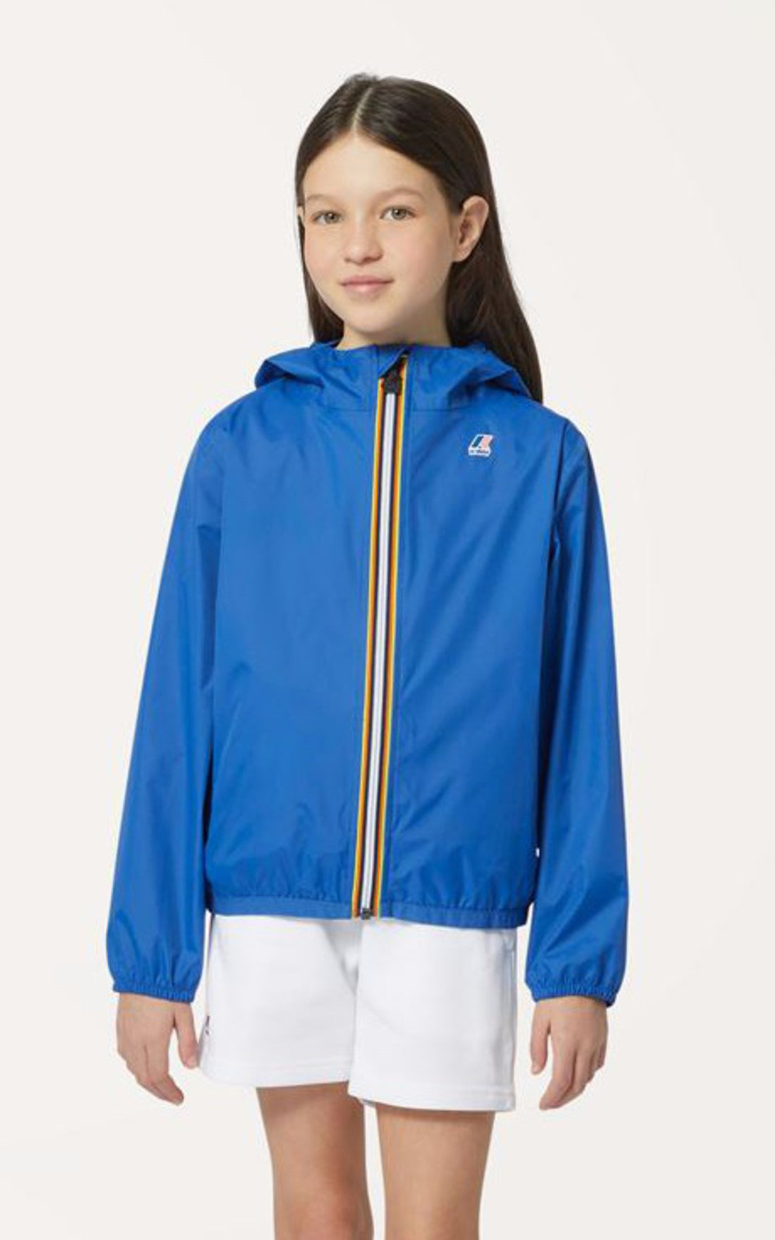 A &quot;CLAUDE KIDS 22HK81253W&quot; Bleu K-Way Blouson Enfant opened photo