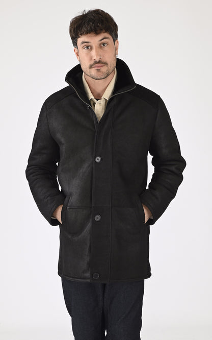 A &quot;GUILLAUME&quot; Noir La Canadienne 3/4 Homme closed photo