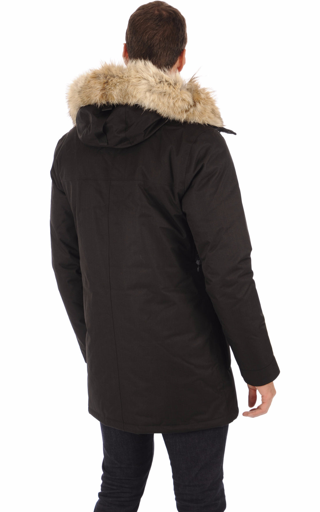 A &quot;YVES&quot; Noir Nobis 3/4 Doudoune Homme opened photo