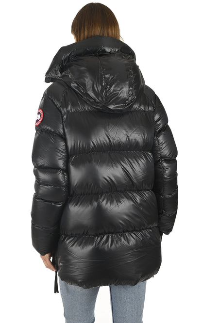 A &quot;CYPRESS PUFFER 2239L&quot; Noir Canada Goose Ves Doudoune Femme back photo