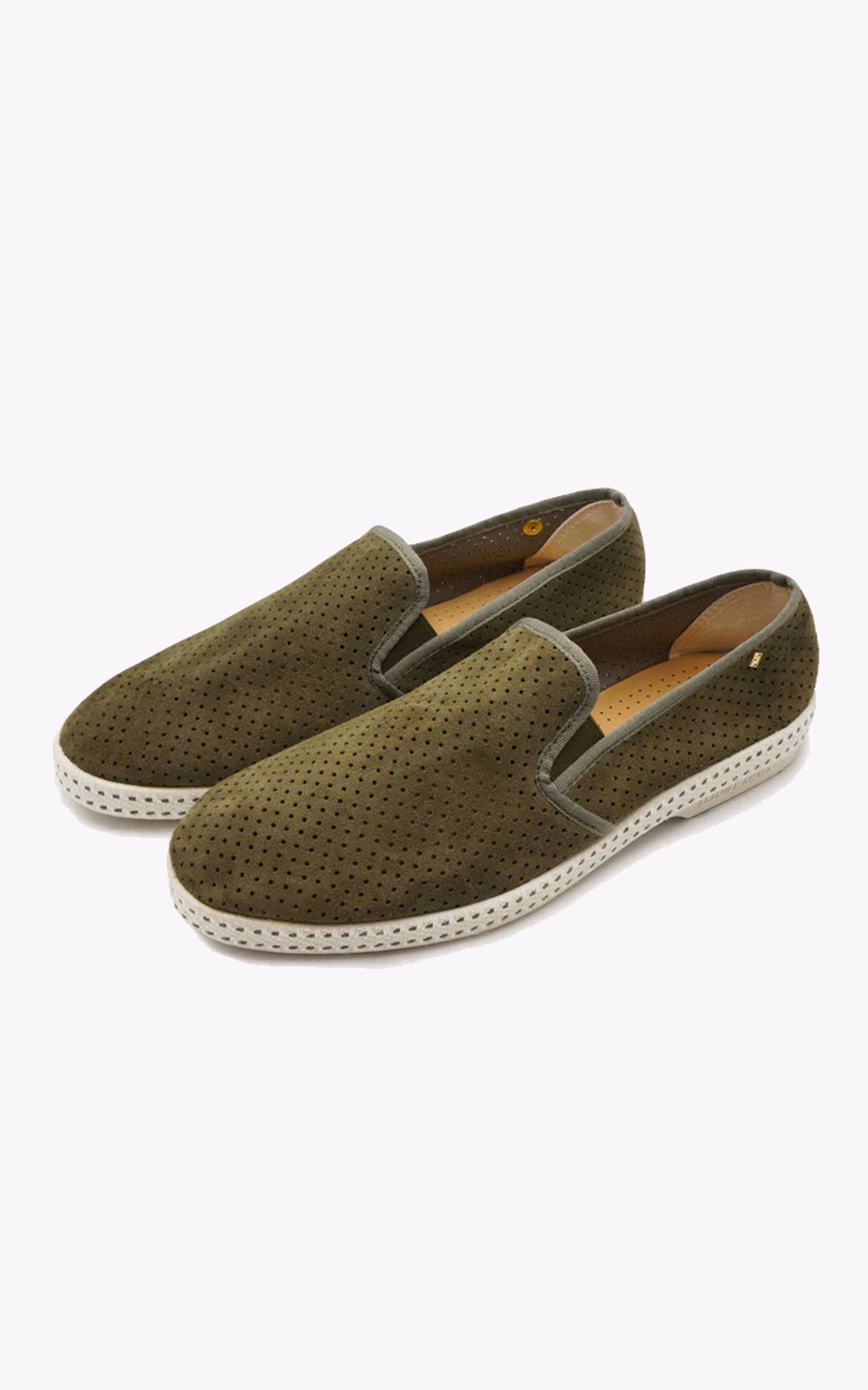 A "SUEDE 3064" Kaki Rivieras Chaussures Homme opened photo 2