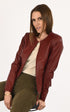 A "ZADTE" Rouge La Canadienne Spencer Femme opened photo