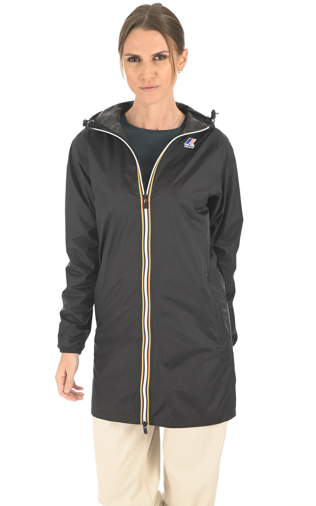 A &quot;EIFFEL K005IE0&quot; Noir K-Way 3/4 Mixte closed photo