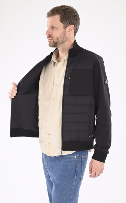 A &quot;AIR DOWN CLARKE M15MS606&quot; Noir Moose Knuckles Sweat Homme interior photo