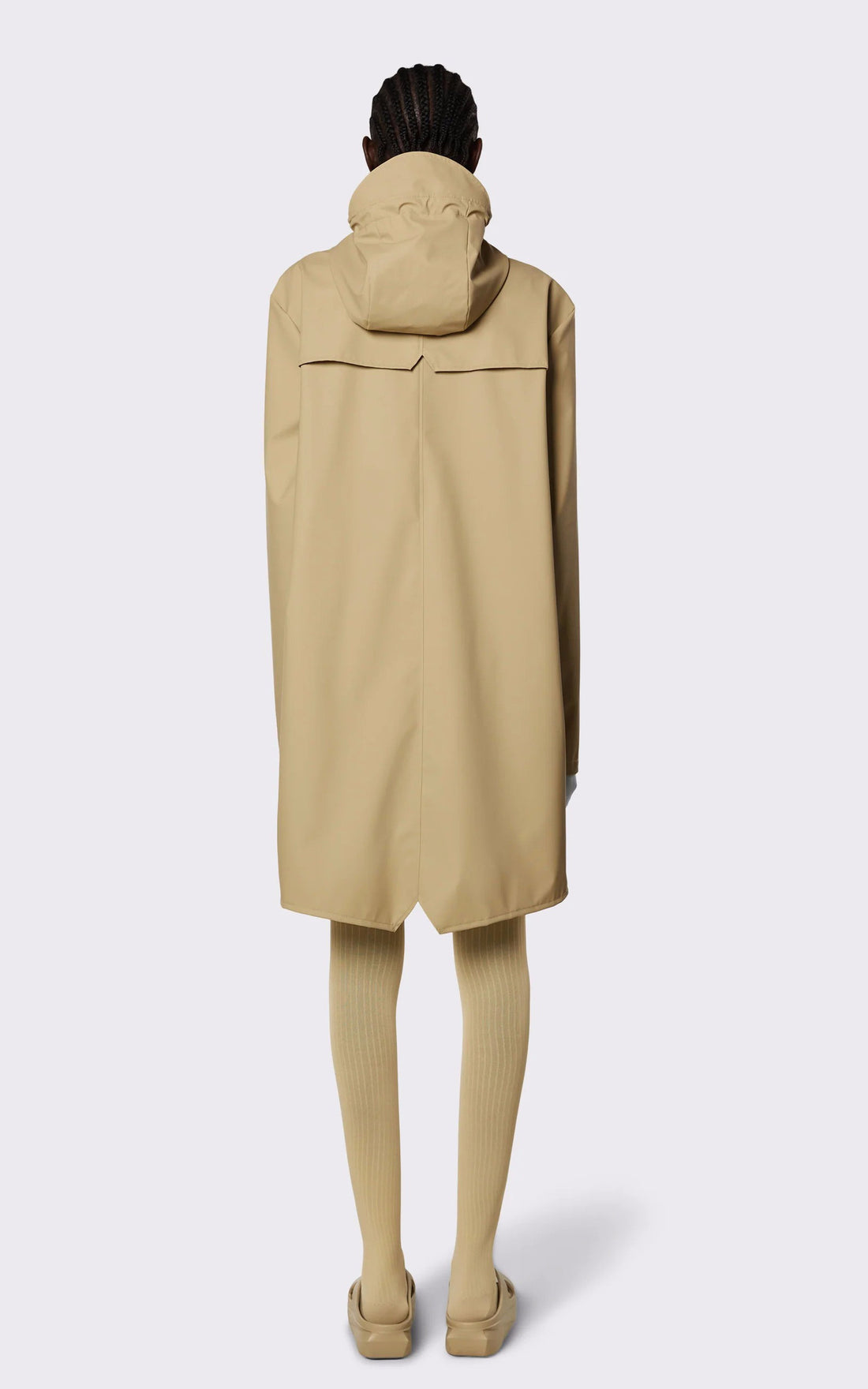 A &quot;12020 JACKET&quot; Beige Rains 3/4 Mixte opened photo