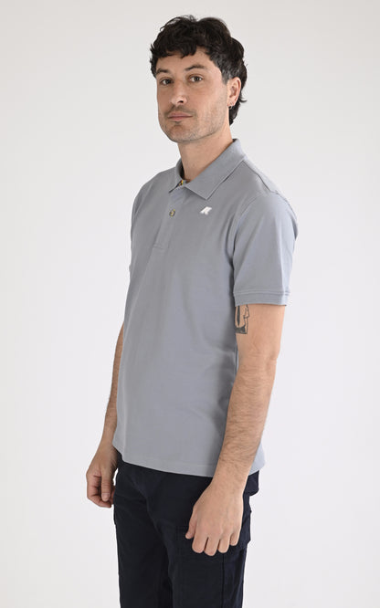 A &quot;VINNIE K1125CW&quot; Gris K-Way Polo Homme opened photo
