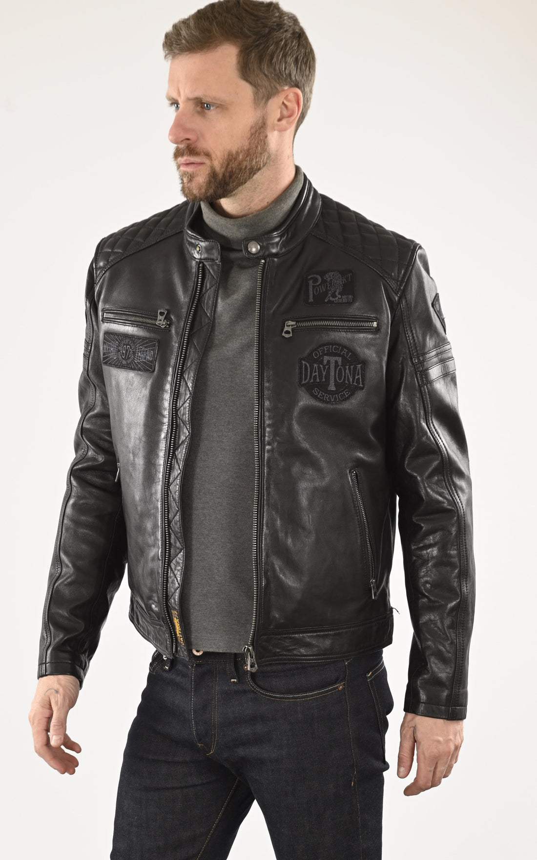 A &quot;WALKOR 102831&quot; Noir Daytona 73 Blouson Homme opened photo