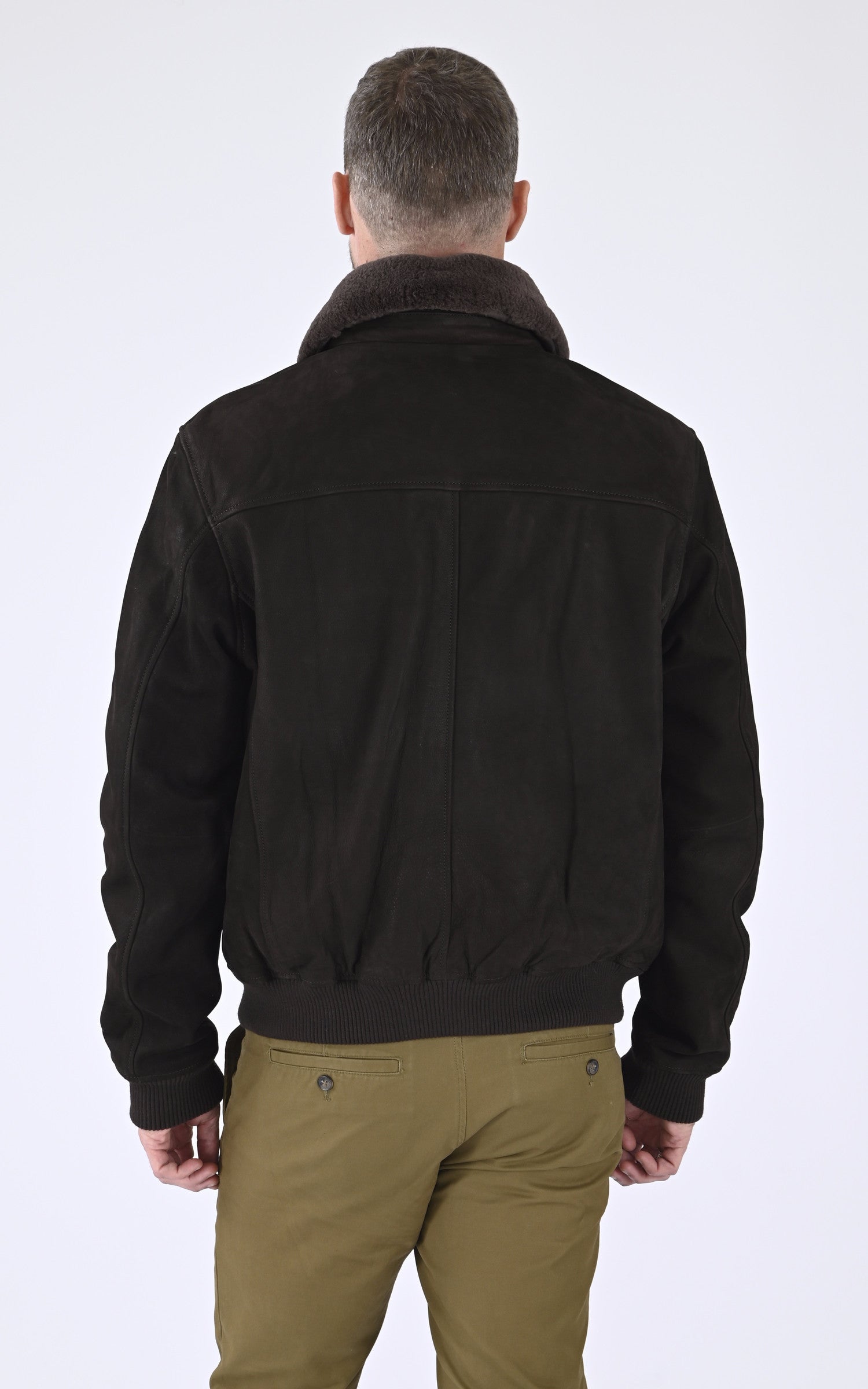 A &quot;L ORIGINAL&quot; Marron Serge Pariente Pilote Homme back photo
