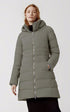 A "AURORA PARKA 3901W" Kaki Canada Goose 3/4 Doudoune Femme opened photo