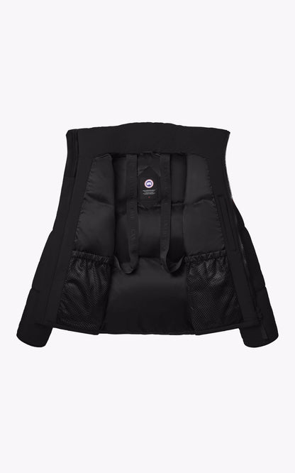 A &quot;LAWRENCE PUFFER 2802M&quot; Noir Canada Goose Ves Doudoune Homme details photo