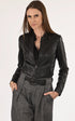 A "P1418" Noir La Canadienne Spencer Femme closed photo
